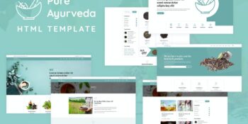 Pure Ayurveda - Responsive HTML Template