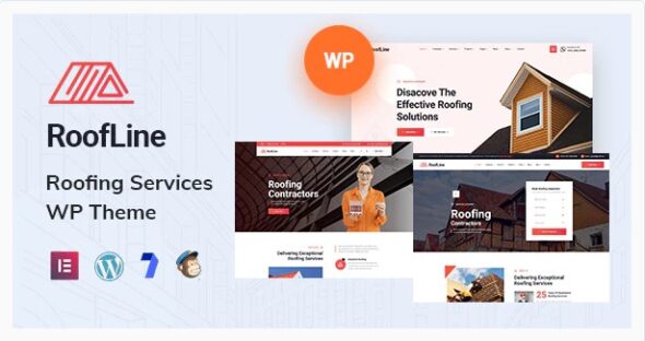 RoofLine - Roofing Services WordPress Theme
