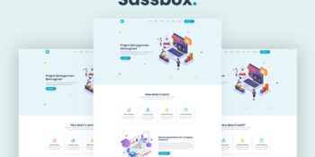 Sassbox - Starter and SaaS Template