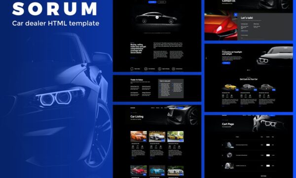 Sorum - Car Dealer HTML Template