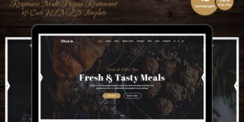 Steak In - Restaurant & Cafe HTML5 Template