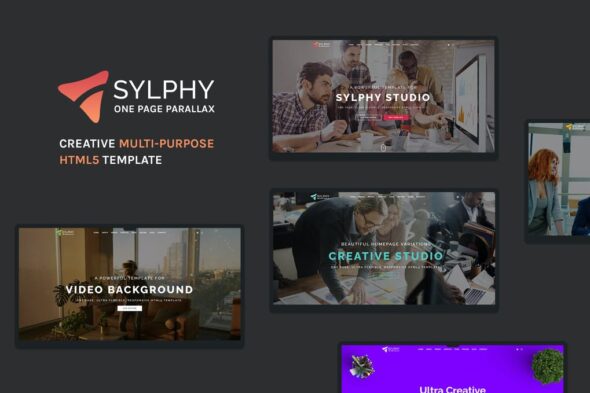 Sylphy - Creative Multipurpose HTML5 Template