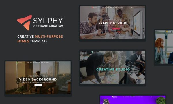 Sylphy - Creative Multipurpose HTML5 Template