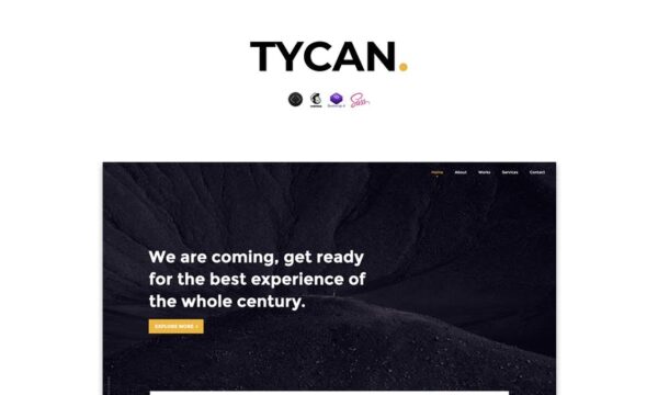 TYCAN - Timeless Coming Soon Template