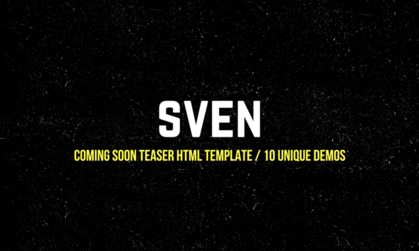 Coming Soon Teaser HTML Template 10 Unique Demos