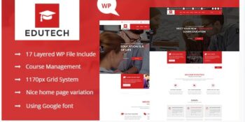 Edutech - Education WordPress Theme