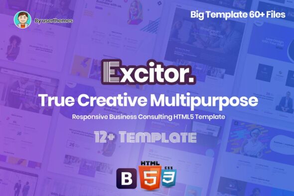 Excitor - Responsive Business Consulting Template
