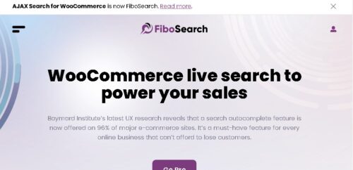 FiboSearch Pro - AJAX Search for WooCommerce