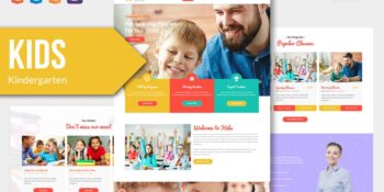 KIDS - Kindergarten and Child HTML Template RS