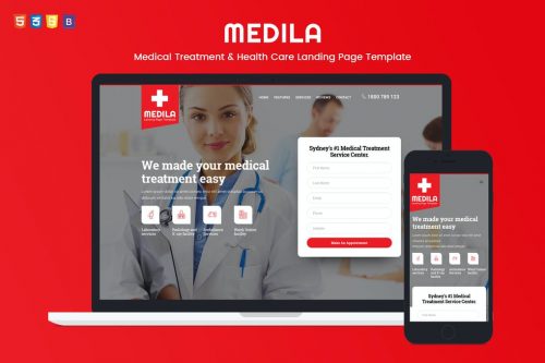 Medila - Medical Treatment & Health Care Template