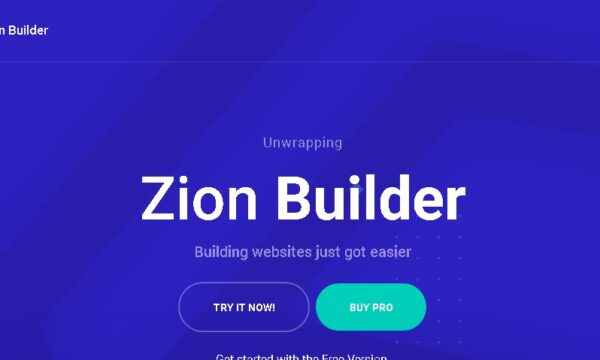 Zion Builder Pro - The Fastest WordPress Page Builder