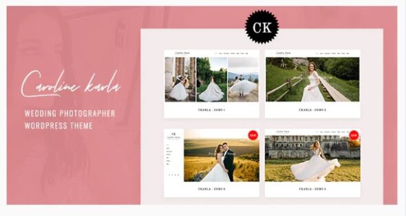 Ckarla - Wedding Photography WordPress Theme