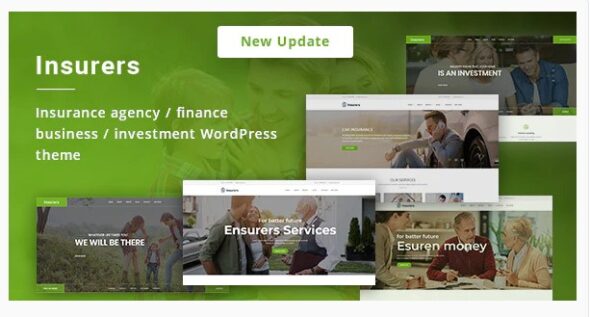 Insurers - Insurance Agency WordPress Theme