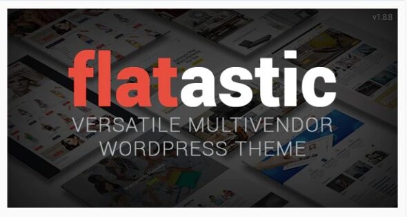 Flatastic - Versatile MultiVendor WordPress Theme