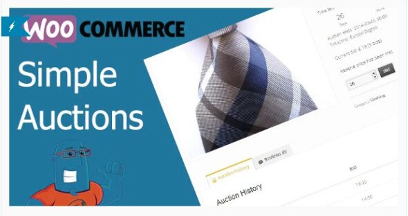 WooCommerce Simple Auctions - WordPress Auctions