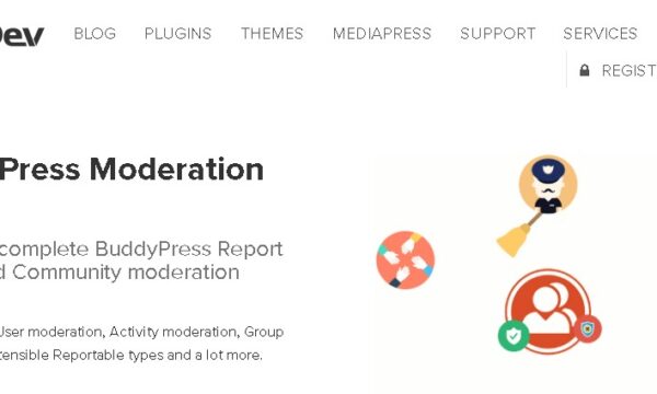 BuddyPress Moderation Tools