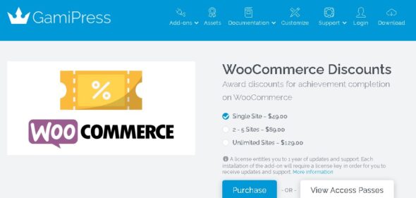 GamiPress WooCommerce Discounts – WordPress Plugin