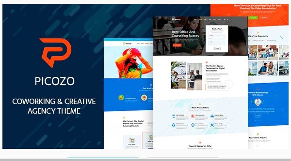 Picozo - Coworking and Office Space WordPress Theme