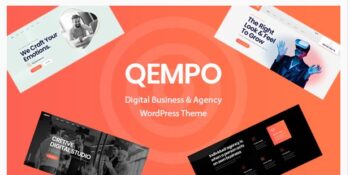 Qempo – Digital Agency Services WordPress Theme