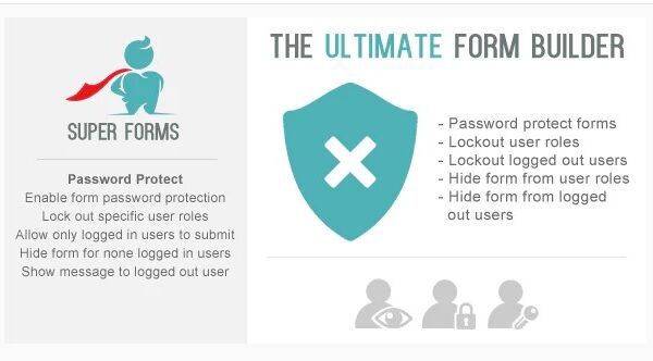 Super Forms – Password Protect & User Lockout & Hide Add-on