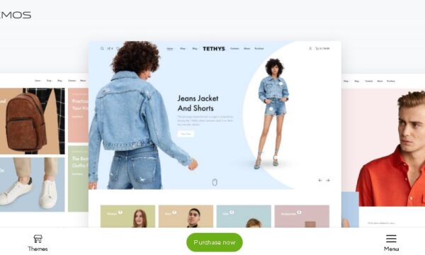 Tethys – eCommerce fashion and minimalism template
