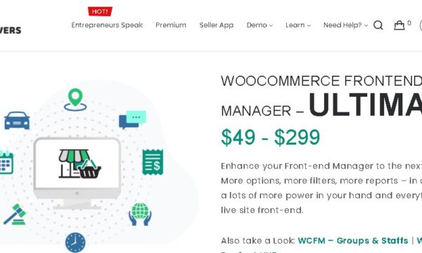 WCFM WooCommerce Frontend Manager Ultimate