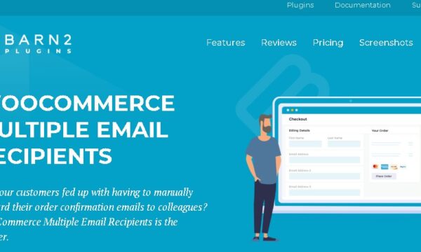 WooCommerce Multiple Email Recipients (By Barn2 Media)