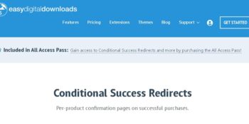 Conditional Success Redirects for EDD