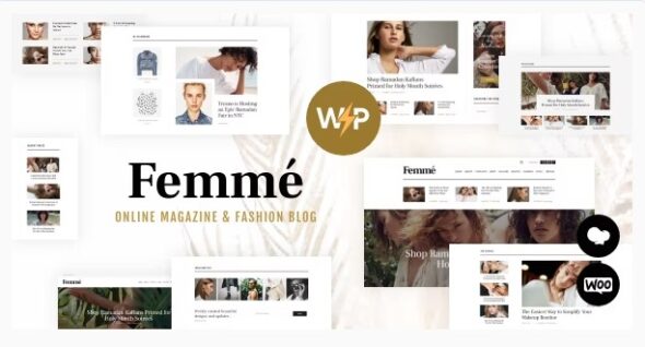 Femme – An Online Magazine & Fashion Blog Theme