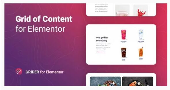 Grider – Grid of Content and Products for Elementor