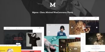Mgana – Clean, Minimal WooCommerce Theme