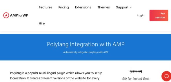 Polylang For AMP