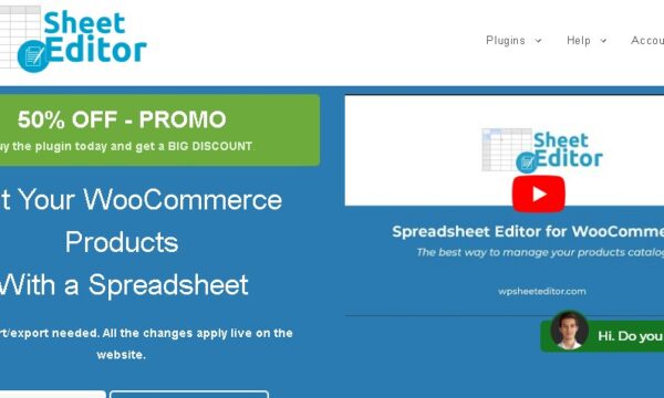 WP Sheet Editor – WooCommerce Products (Premium)
