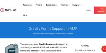AMP Gravity Forms