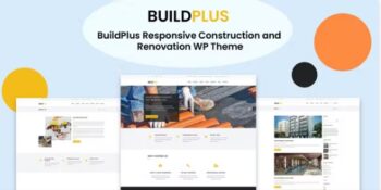 BuildPlus - Construction WordPress Theme