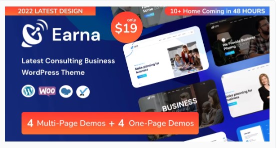 Earna - Consulting Business WordPress Theme