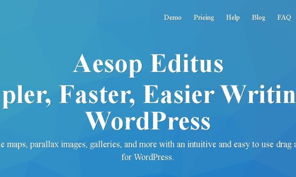 Editus – Simpler, Faster, Easier Writing in WordPress