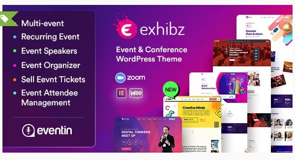 Exhibz Event Conference WordPress Theme