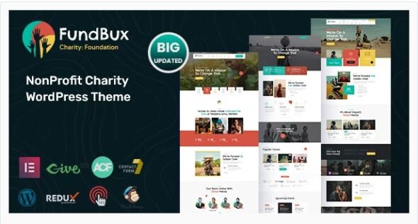 Fundbux - Charity & Fundraise WordPress Theme
