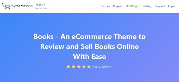 MyThemeShop Books WordPress Theme