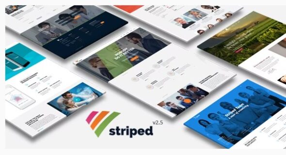 Striped - Multipurpose Business and Corporate Theme