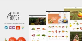 Vegan - Organic Store WooCommerce WordPress Theme