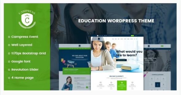 Campress - Responsive Education WordPress Theme