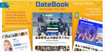 DateBook - Dating WordPress Theme