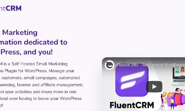 FluentCRM Marketing Automation For WordPress