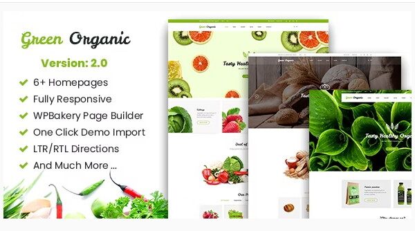 Greenorganic - WooCommerce WordPress Theme