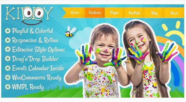 Kiddy - Children WordPress theme