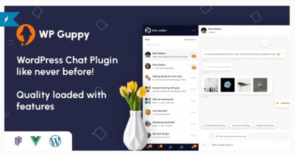 WP Guppy Pro - A live chat plugin for WordPress