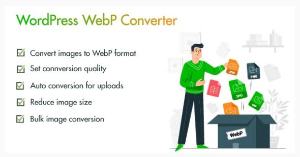 WebPio - WordPress WebP Converter