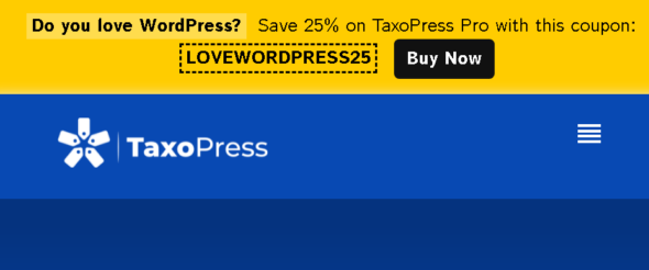 TaxoPress Pro